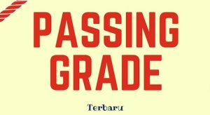 passing grade