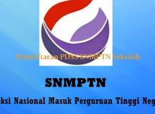 Pendaftaran PDSS SNMPTN Sekolah