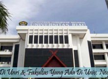 Jurusan di Unri & Fakultas Yang Ada di Universitas Negeri Riau