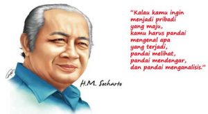Presiden Soeharto untuk kemerdekaan