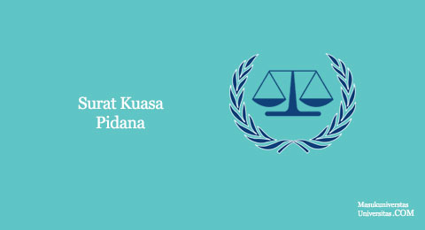surat hak kuasa pidana