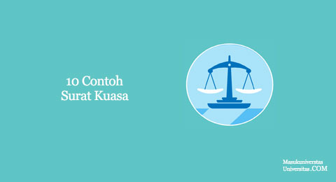 Surat Kuasa Pengertian 10 Contoh Surat Kuasa